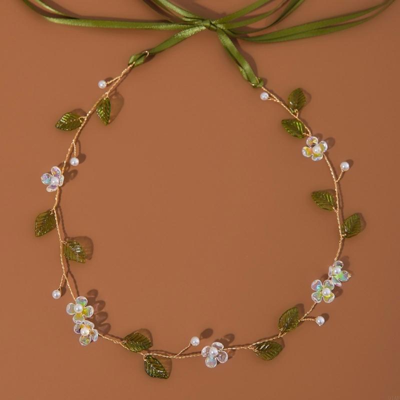 Luxury Lifestyle Jewelry - 91af調整可能な真珠は、ブライダルスタイリングとファッショナブルな衣装のためのブライダルヘアバンドの模倣真珠を散りばめた