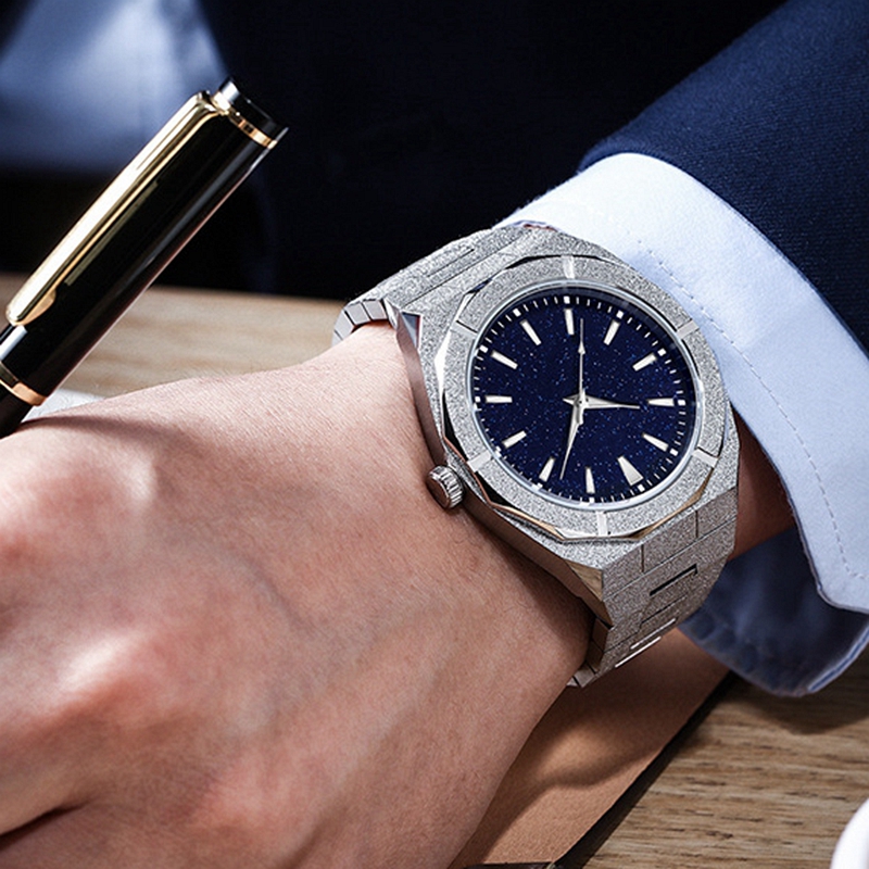 ゴールデンウォッチ スターダスト ブラッシュド スターリース - Luxury Lifestyle Gifts のレビューと価格