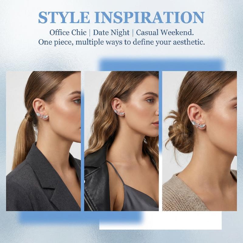 天使の羽のクロスイヤリング 高級ヴィンテージスタイルのダング - Luxury Lifestyle Gifts のレビューと価格