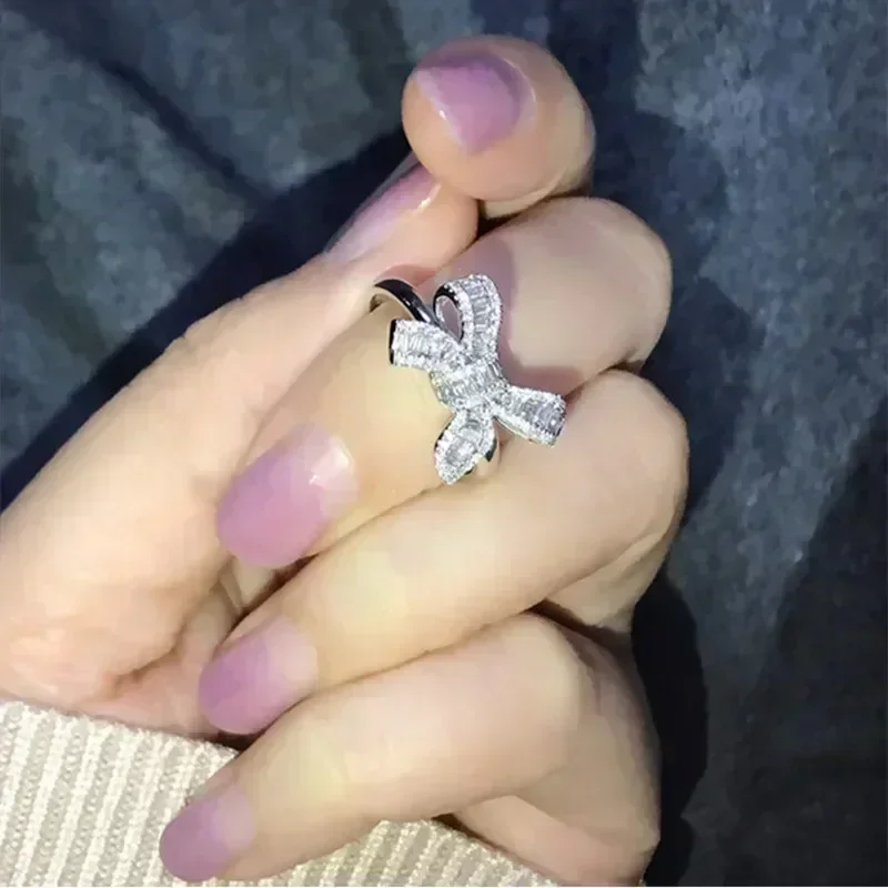 Huitan ビッグちょう結び絶妙なキュービックジルコニア女 - Luxury Lifestyle Jewelry のレビューと価格